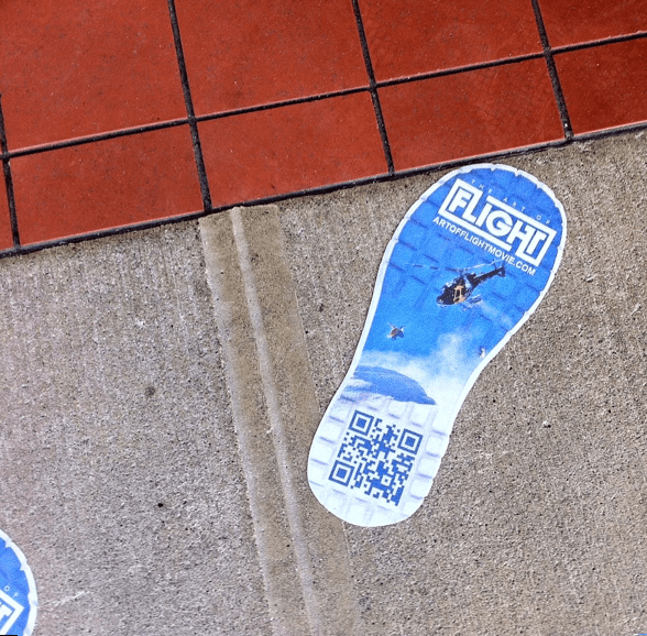 Cool QR Code Placement | Tatango - SMS Marketing Software