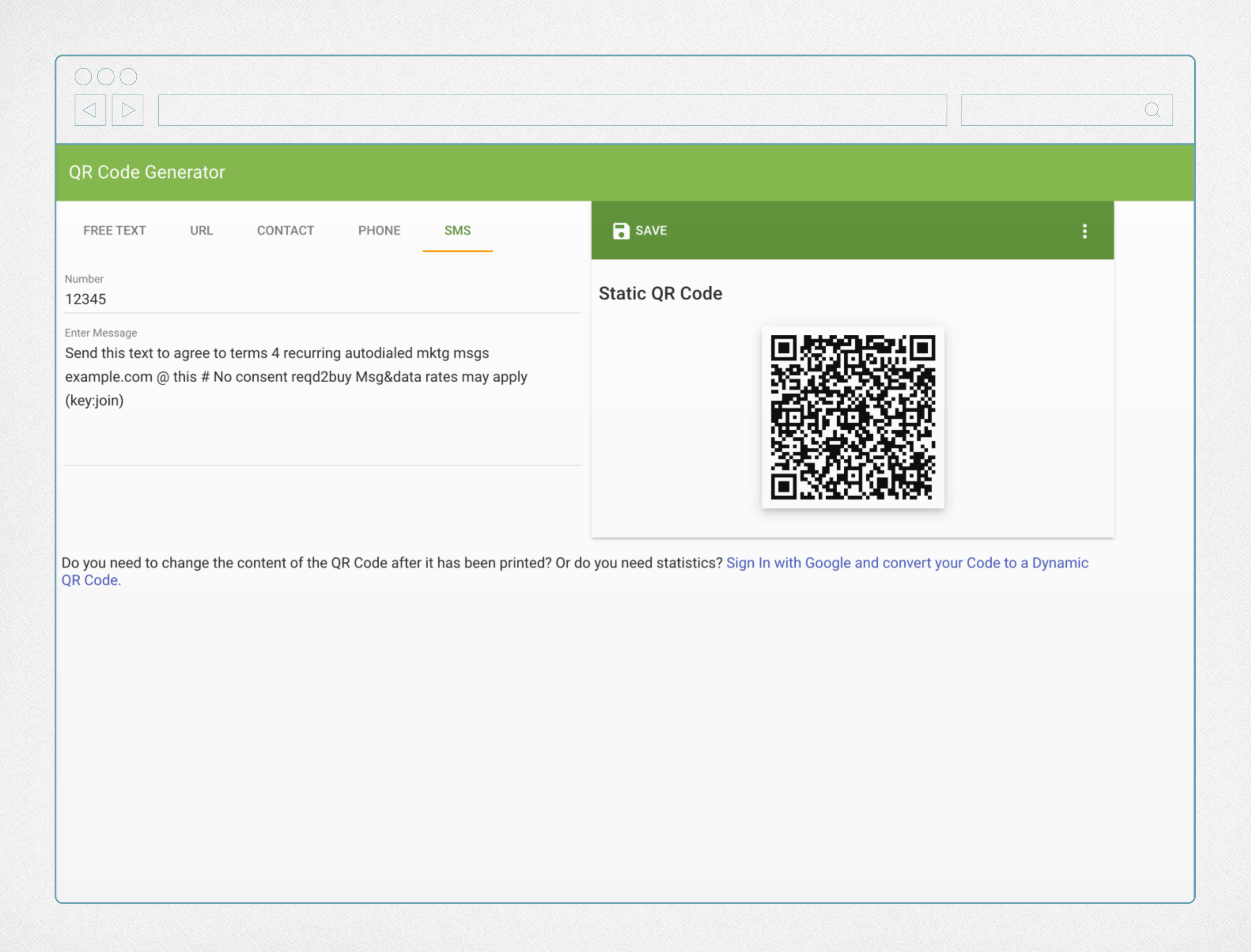 How to Create SMS QR Codes