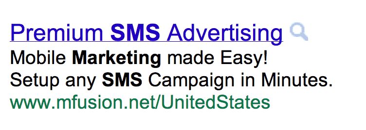 Mfusion SMS Campaign takes minutes to setup
