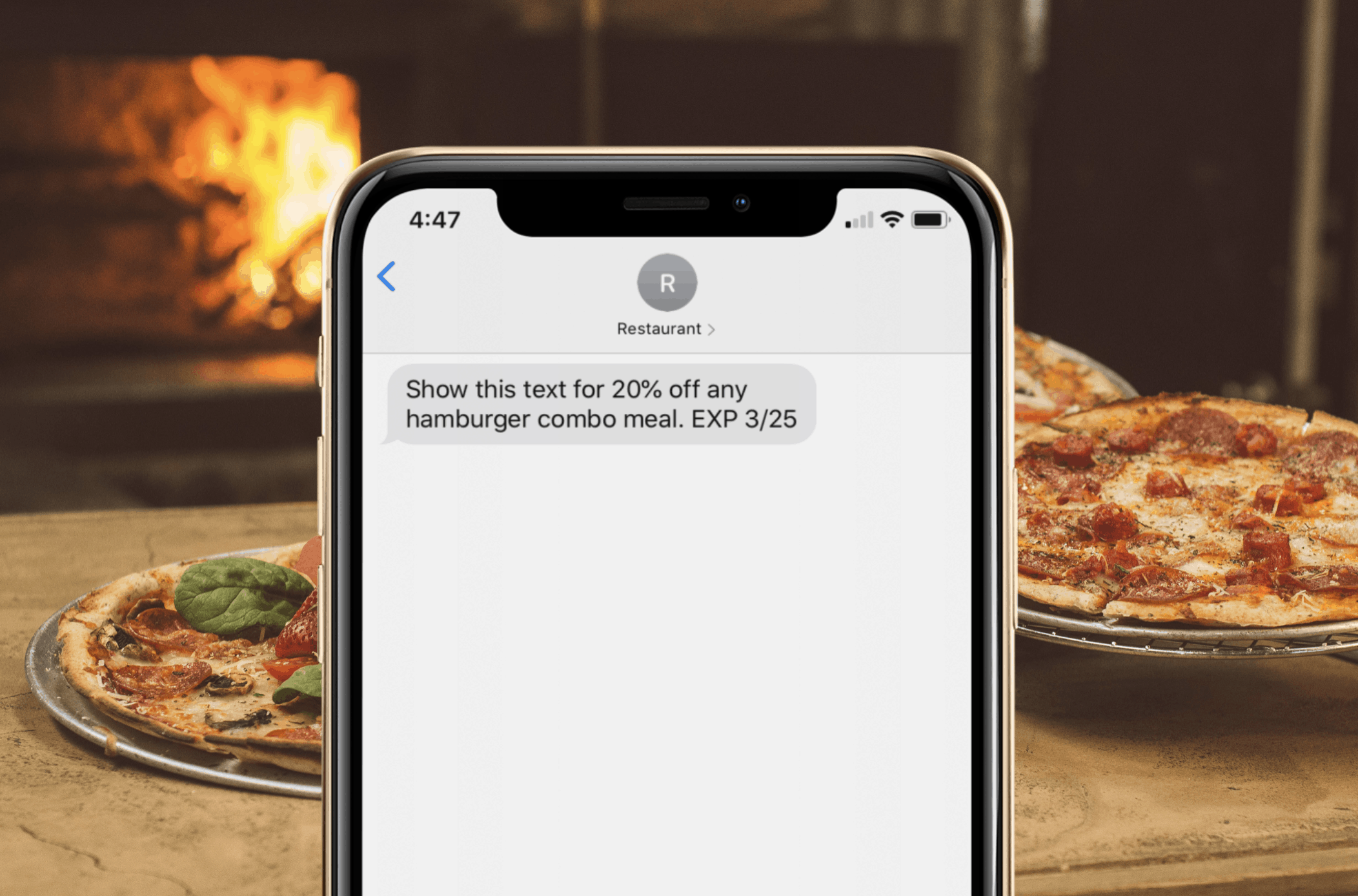 Text For Restaurants - Save-More SMS Coupon