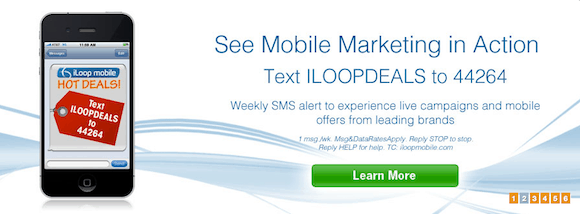 iLOOP Mobile Marketing Deals