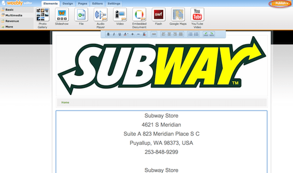 Subway SMS Marketing Campaign 3