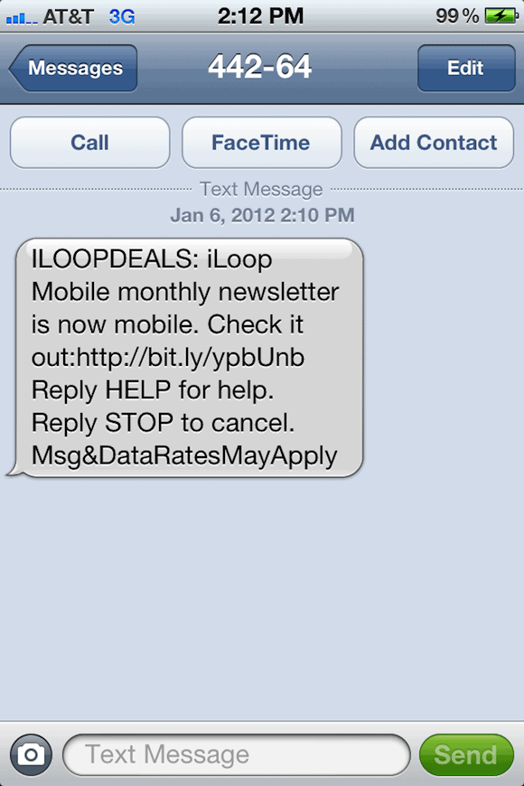 iLoop SMS Marketing