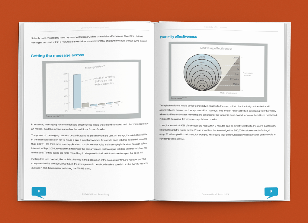 Conversational Advertising Report by MobileSquared - Page 8 and 9