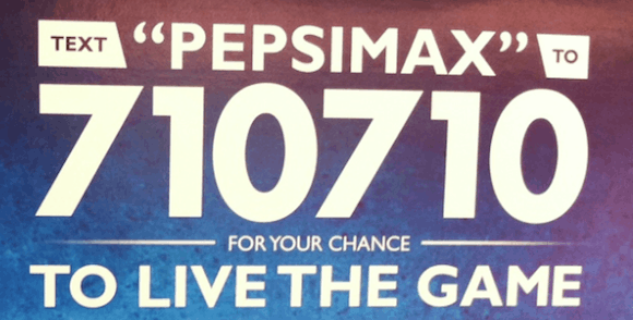 Pepsi Text Messaging Campaign