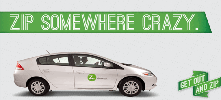Zip Car Launches Text Message Driving Deals