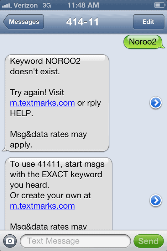 Northgate Mall SMS Keyword 