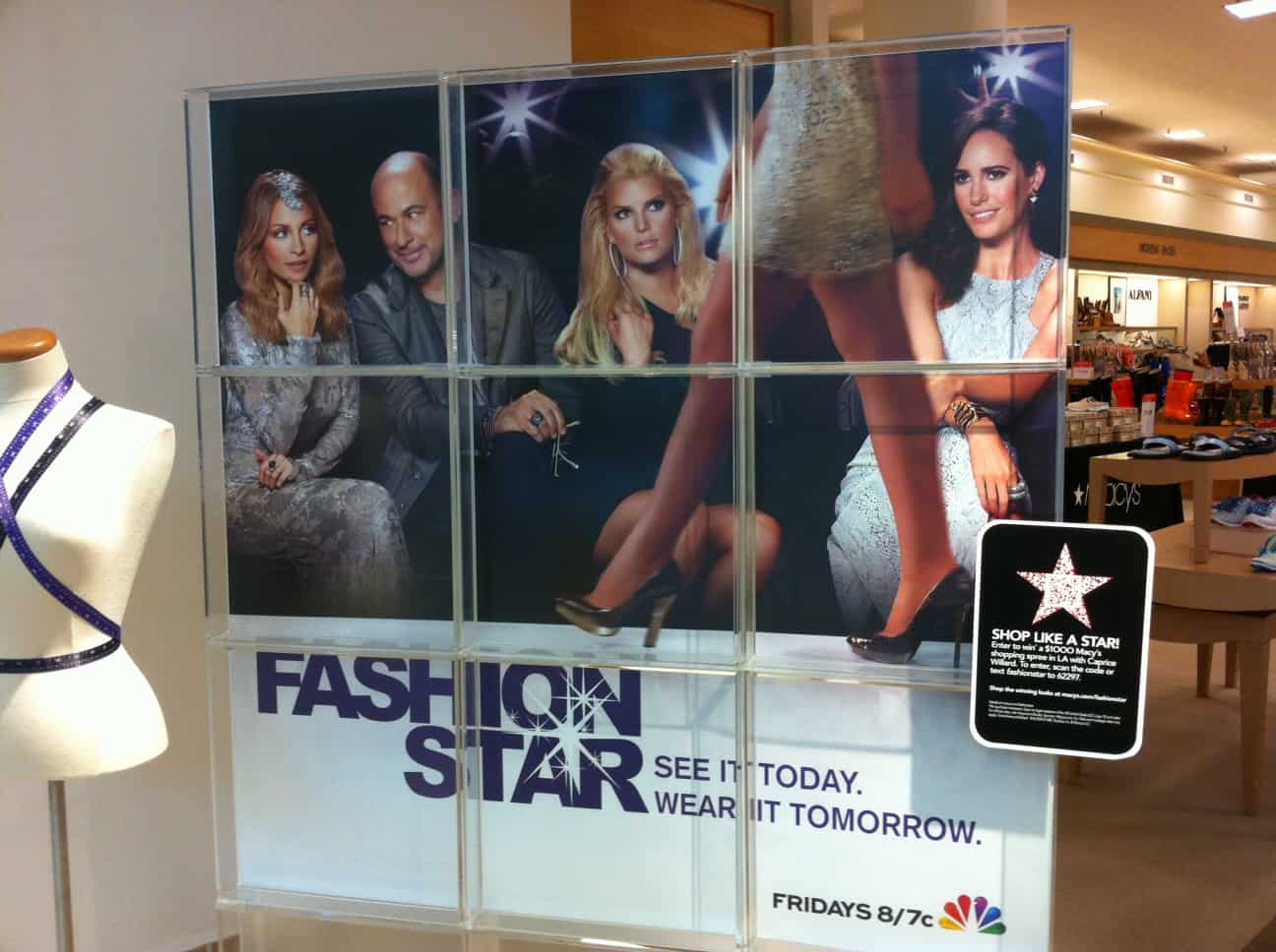 Macy's Text-To-Win SMS campaign - Fashion Star