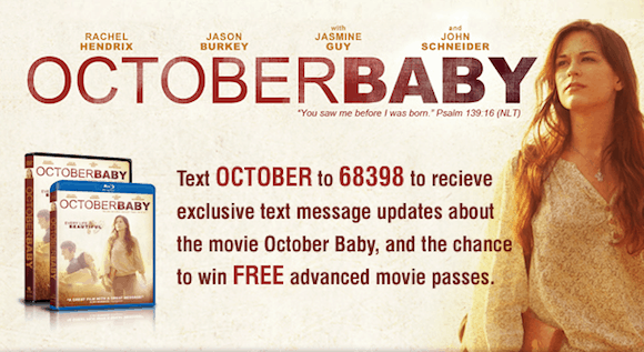 October Baby Mobile Marketing Case Study