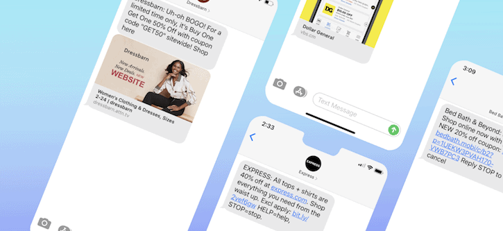 Top 10 Retailers Using SMS Marketing - Header Image
