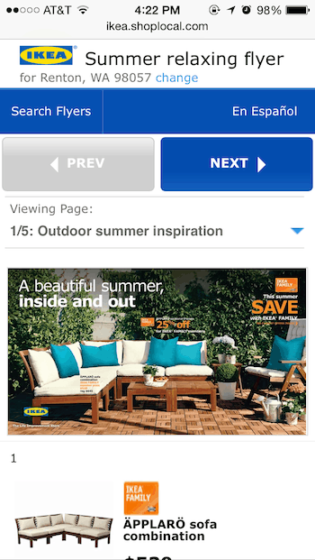 Ikea Mobile Marketing Example