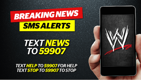 WWE Text Message Alerts