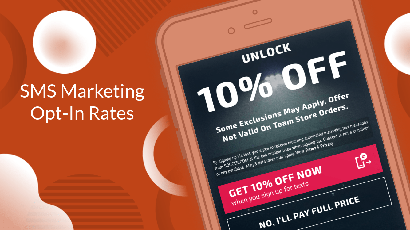 Average SMS Marketing Opt-In Rates
