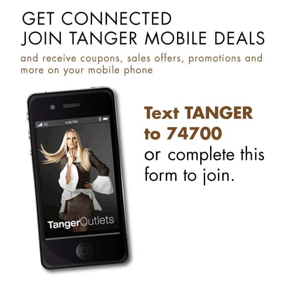 Tanger Retail SMS Loyalty Program