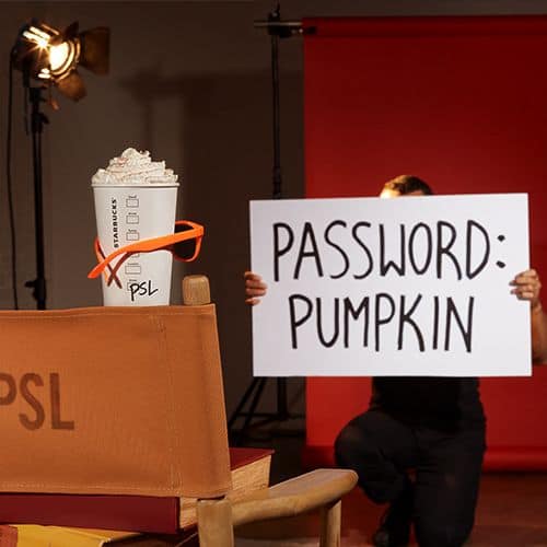 Starbucks Pumpkin Spice Latte Password