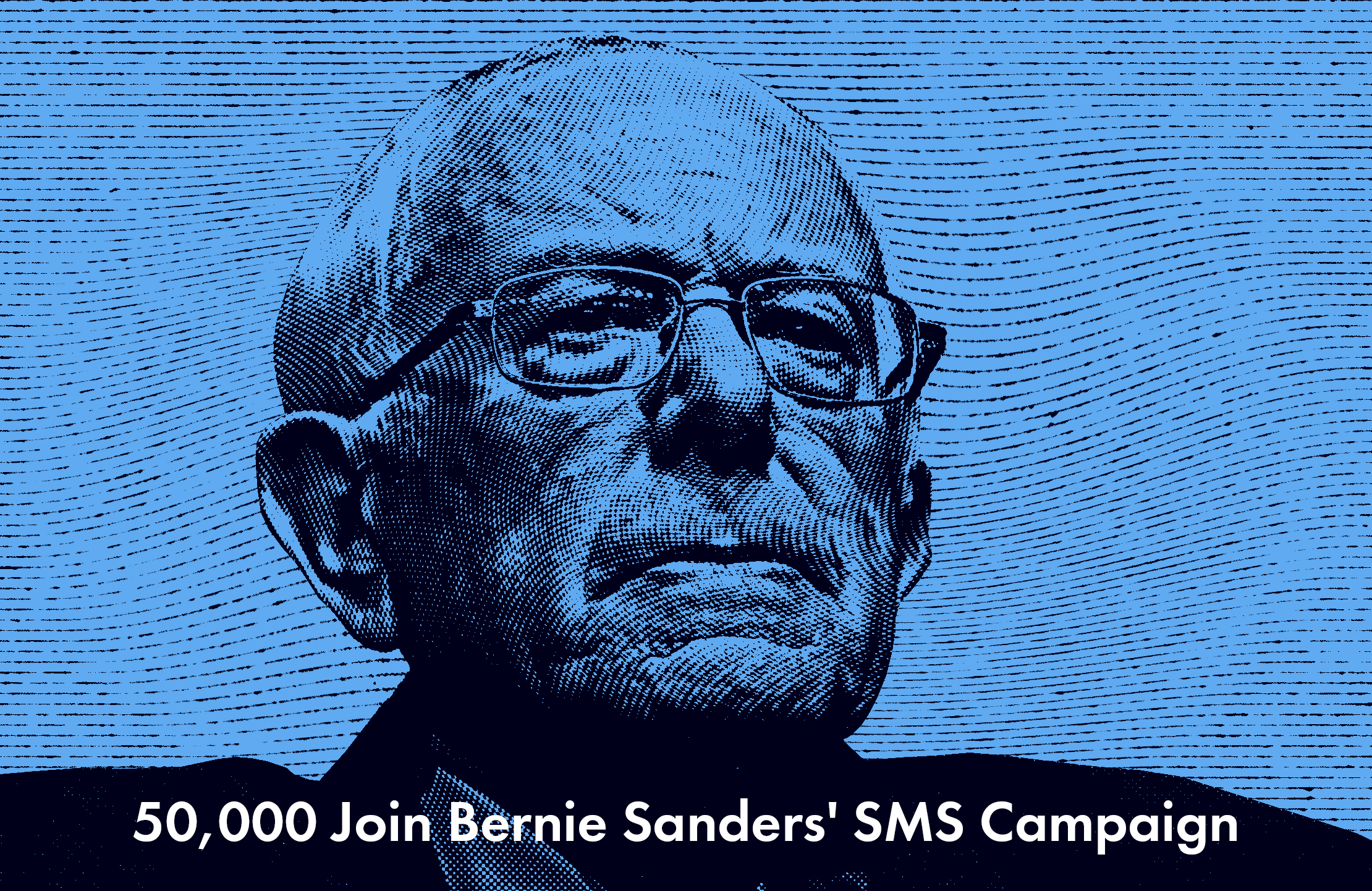 50,000 Join Bernie Sanders' SMS Campaign