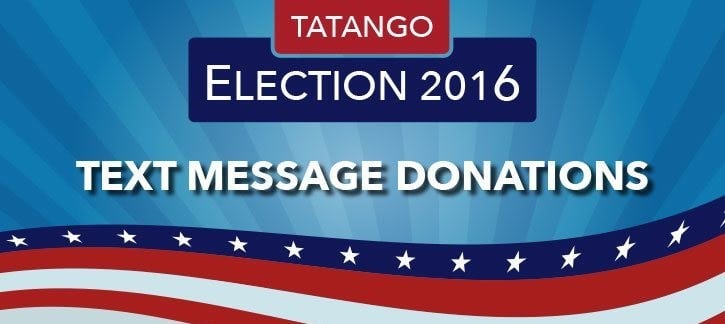 Tatango Political Text Message Donations Software