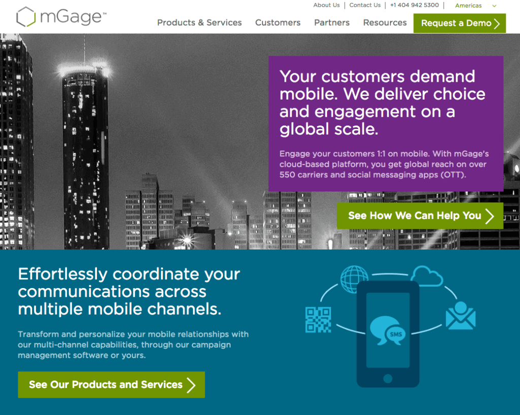 mGage Website - August 1 2015