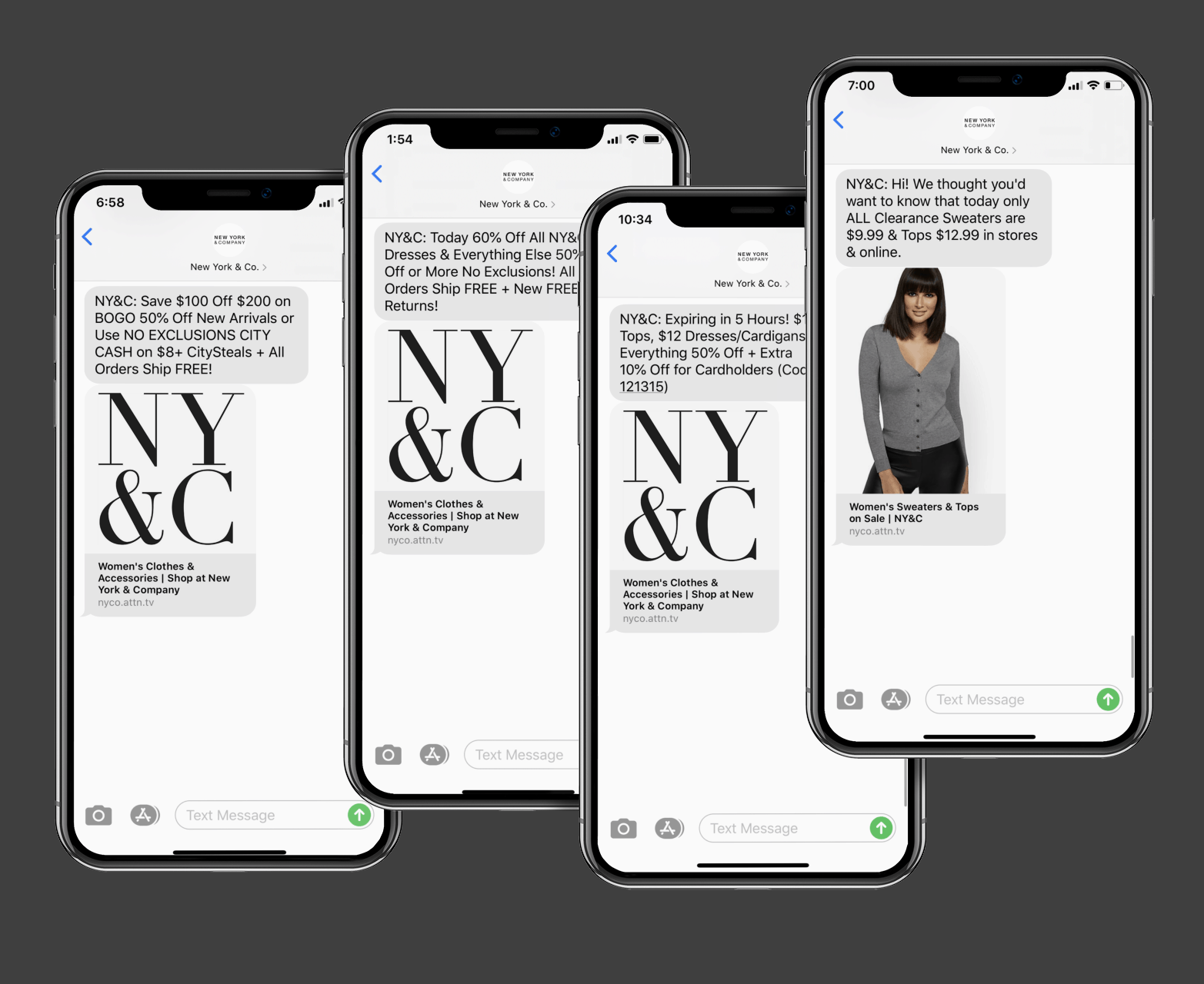 10 Retailers Doing SMS Marketing Right - New York and Company