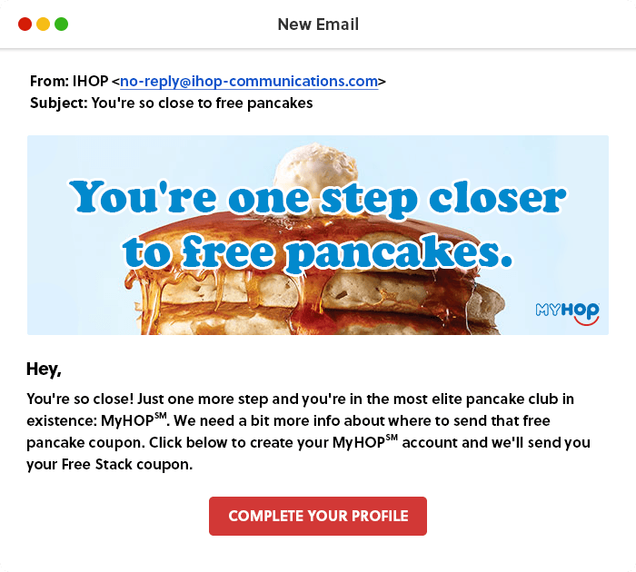 IHOP Email