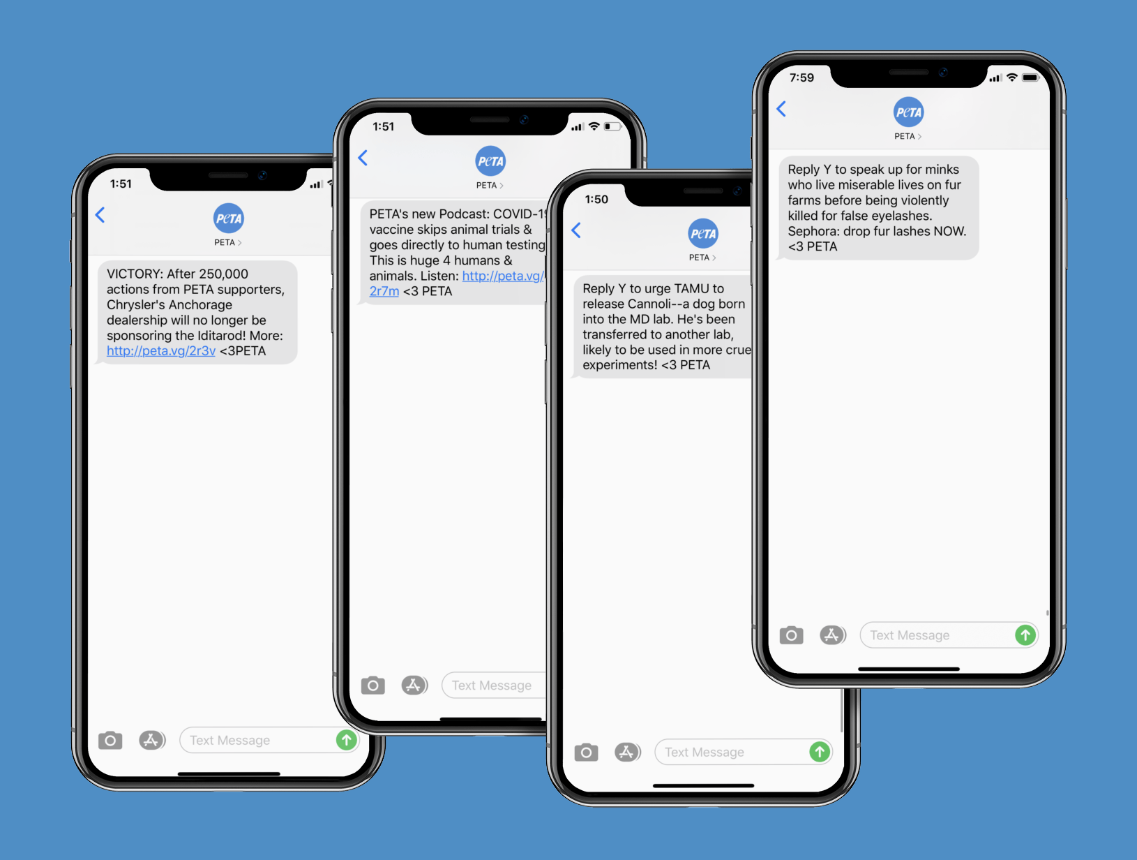 Messaging peta