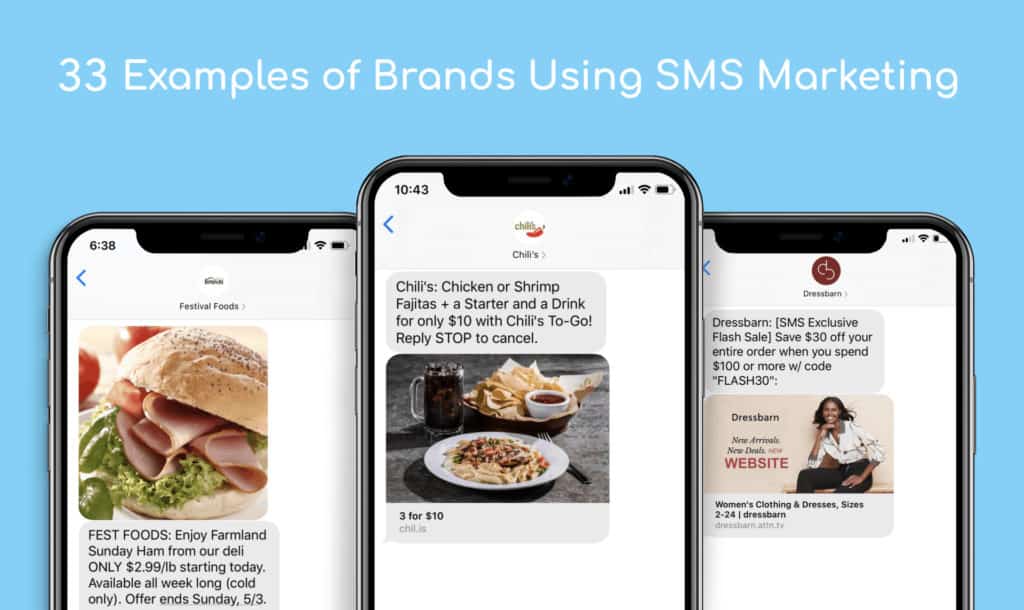 50 of the best automated text message examples tatango