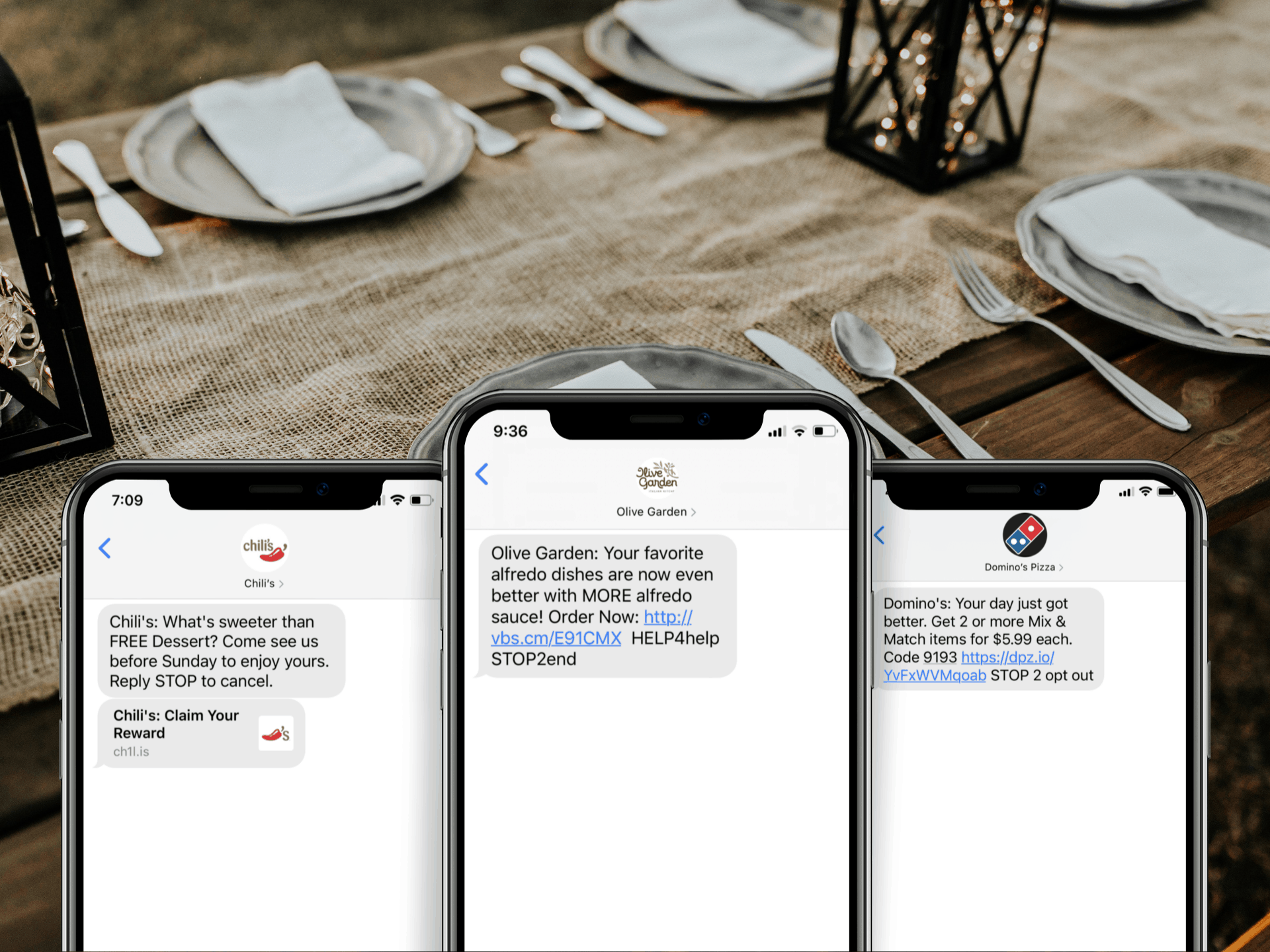 how-to-group-text-restaurant-industry-example