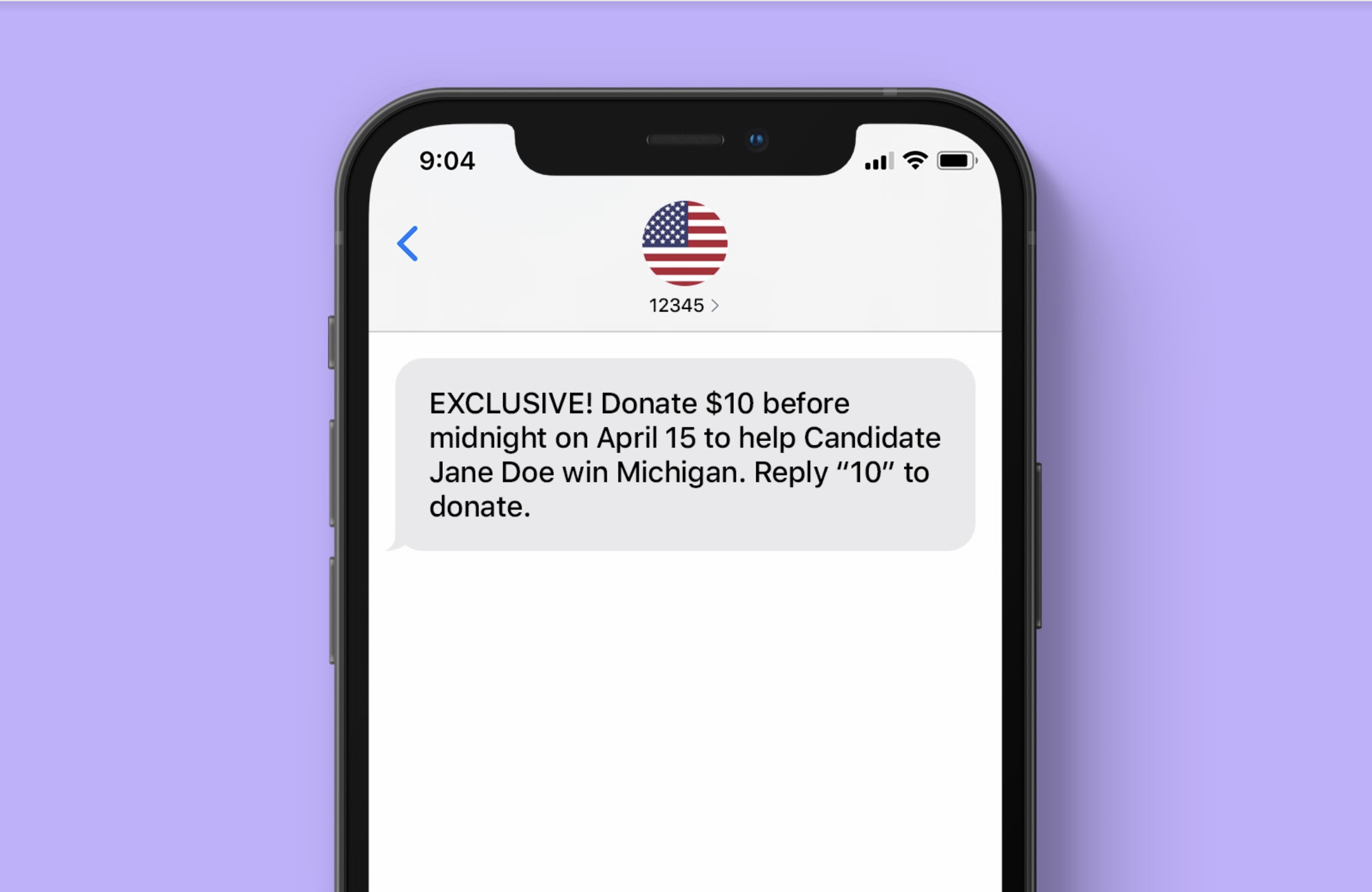 Political Text Messaging Fundraising