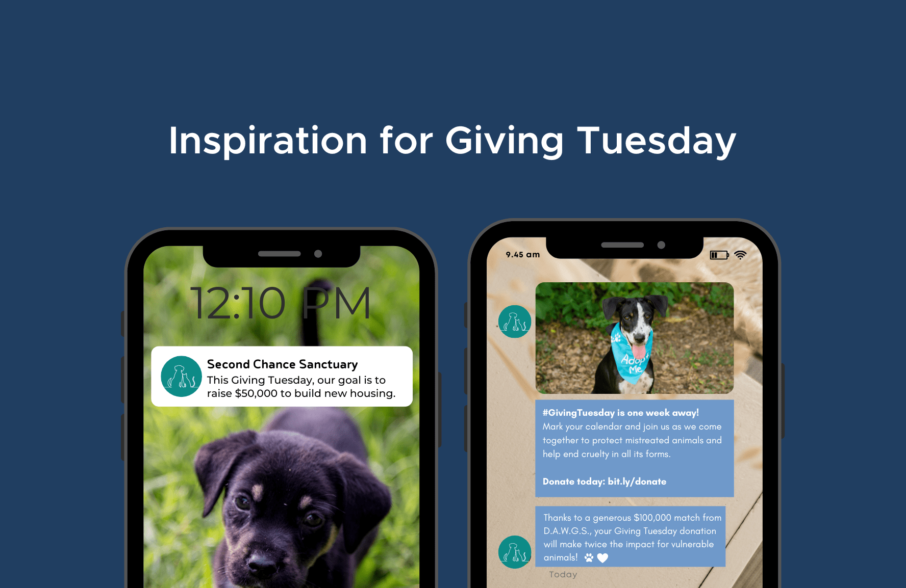 Giving Tuesday message ideas