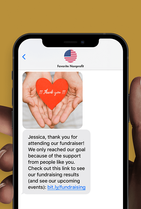 Tatango’s texting platform for nonprofits helps you reach your donors in real-time and inspire giving.